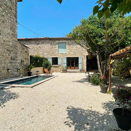 Mazet En Provence Pour 4, Piscine Chauffee Privee, Jardin Clos Prive, Barbecue, Chiens Admis Sainte-Jalle Zewnętrze zdjęcie